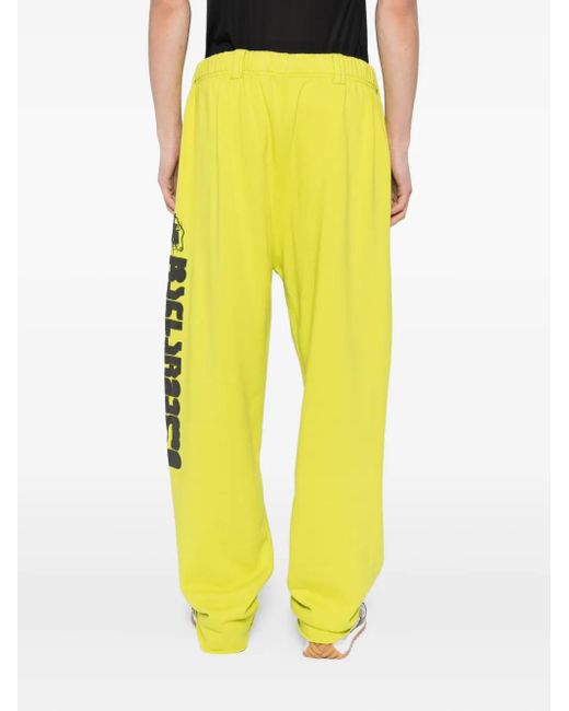 Pantalon En Coton À Imprimé Graphique Vetements pour homme en coloris Yellow