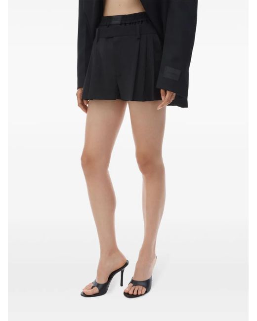 Alexander Wang Boxershorts Met Vlakken in het Black
