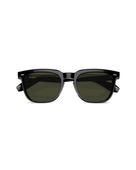 Oliver Peoples Green N.06 Square-frame Sunglasses
