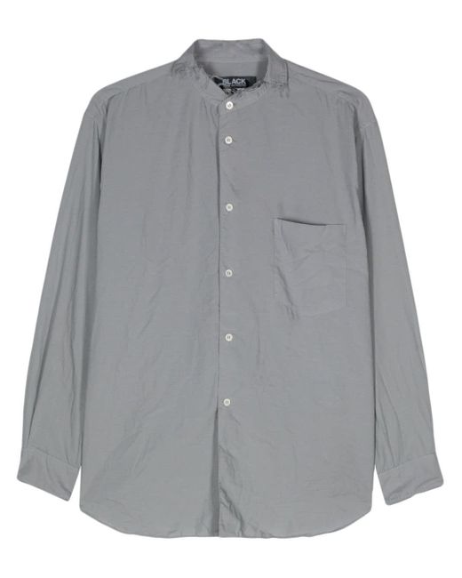 Camisa con detalles envejecidos COMME DES GARÇON BLACK de color Gray