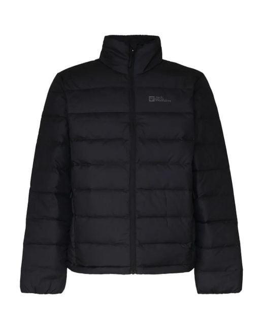 Jack Wolfskin Black Ather Down Jacket for men