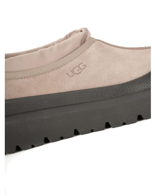 Ugg Gray Tasman Weather Hybrid Logo-Detail Loafers for men