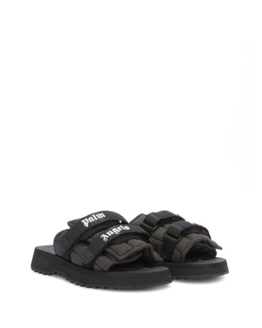 Palm Angels Black X Suicoke Moto-P Slides for men