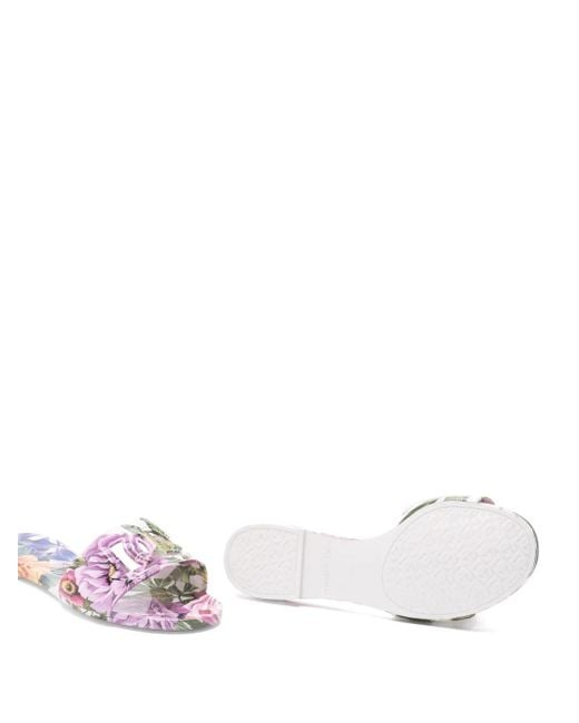 注目！【DOLCE＆GABBANA】Beachwear ラバープールスライド Dolce & Gabbana ラバービーチウェアスライド | Sendegaro JP