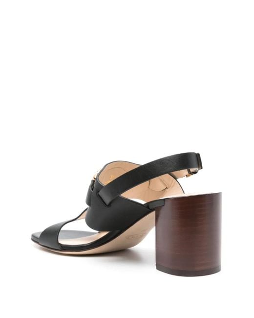 Tod's Black Kate Sandals Shoes