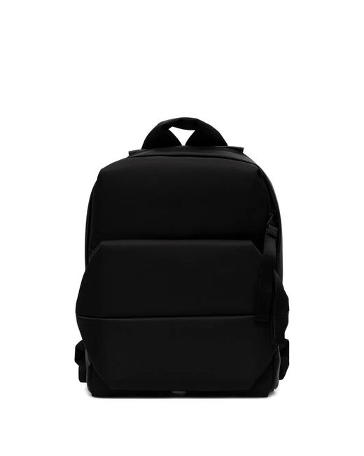 Côte&Ciel Black Sava S Top-Handle Backpack