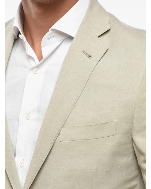 Corneliani Natural Patch-Pocket Blazer for men