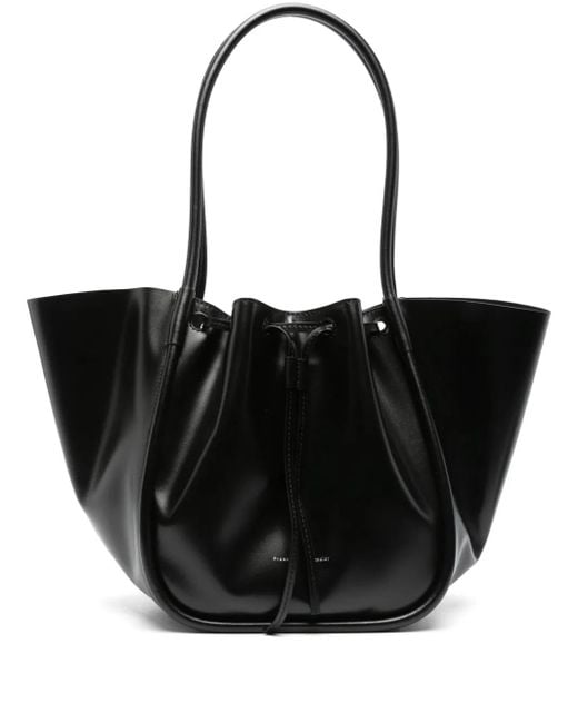 Proenza Schouler シャーリング レザーハンドバッグ Black