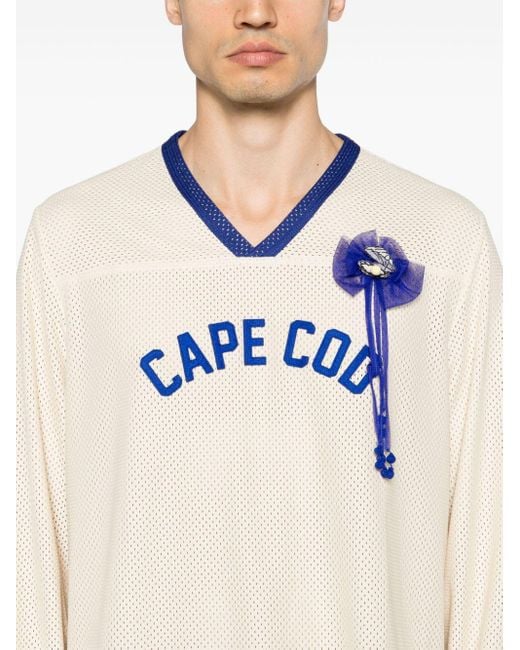 Nike X Bode Cape Cod Mesh Jersey in Blue for Men | Lyst