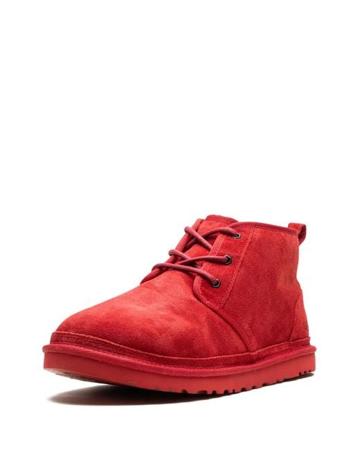 Stivali Neumel Stringati di Ugg in Red da Uomo