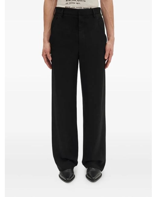 Ann Demeulemeester Broek Met Zakken in het Black voor heren