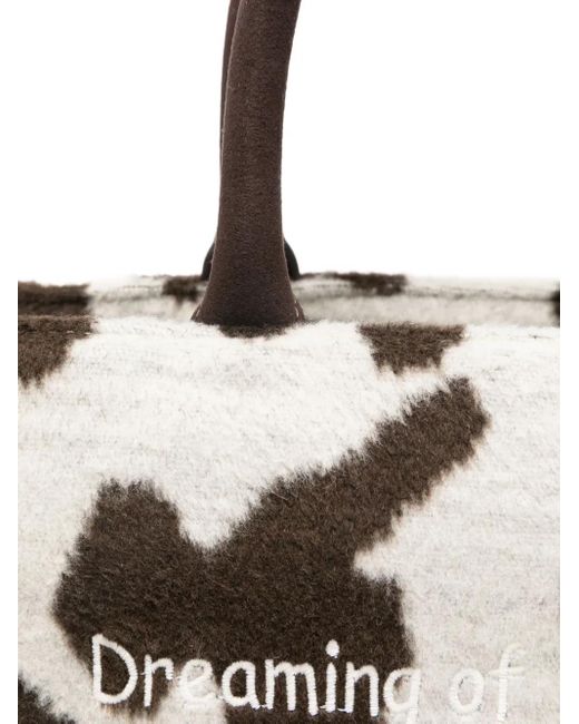 Mc2 Saint Barth Black Colette Tote Bag