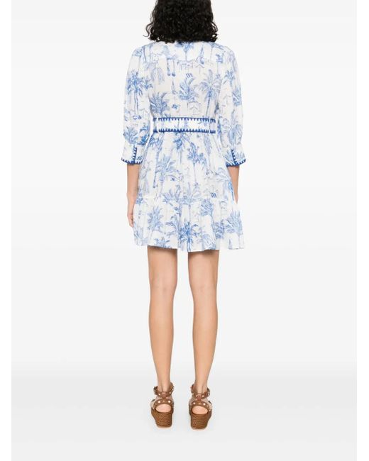 Mc2 Saint Barth Daisi Dress Blue