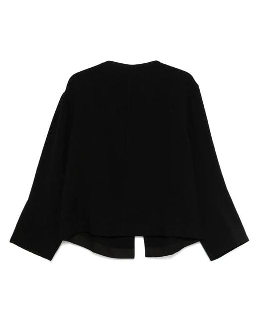 Studio Nicholson Black Eorsa Blouse