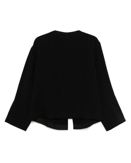 Studio Nicholson Eorsa Blouse in het Black