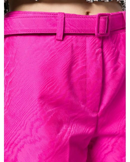 Off-White c/o Virgil Abloh Pink Cigarette Trousers