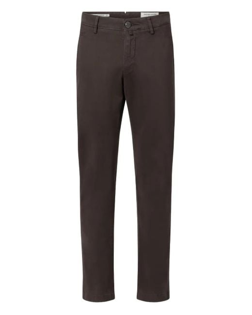 Jacob Cohen Gray Button-fly Trousers for men