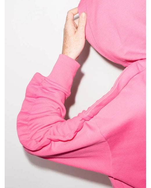 Ambush Pink Embroidered Logo Hoodie
