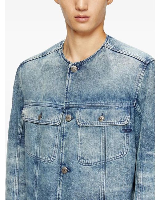 DIESEL Denimjacke D-Aberd-Fsh1 in Blue für Herren