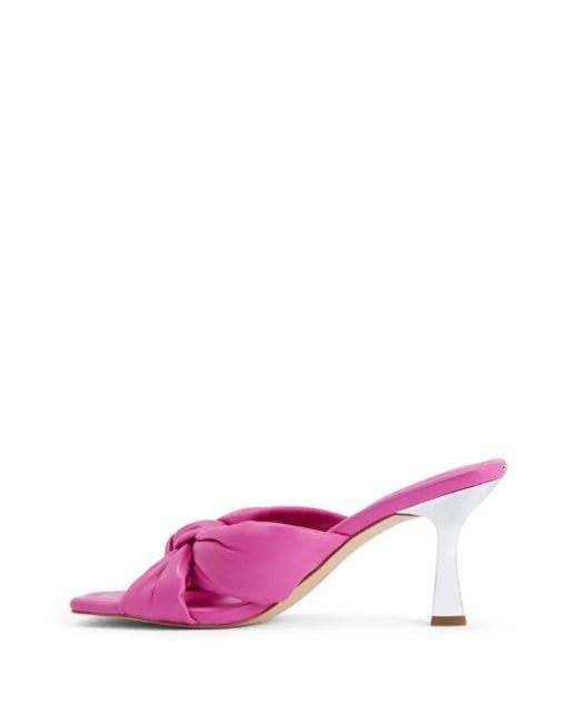 MICHAEL Michael Kors Pink Elena Leather Sandals