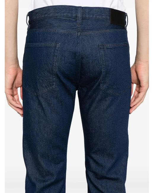 Vaqueros Rectos Theory de hombre de color Blue