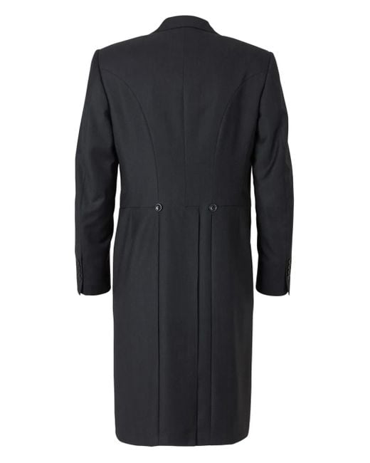 Canali Black Single-Breasted Tailcoat for men