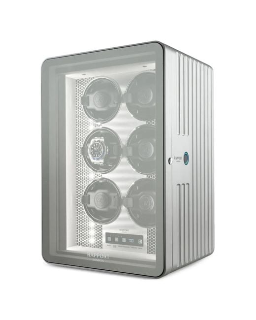 Rapport Gray Neo Six Watch Winder for men
