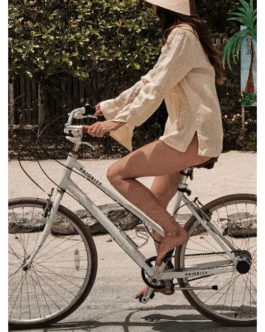 Johanna Ortiz Natural Manly Guayabera Linen Shirt