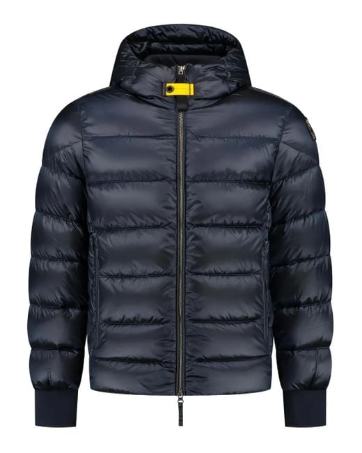 Parajumpers Gewatteerde Jas Met Capuchon in het Blue voor heren