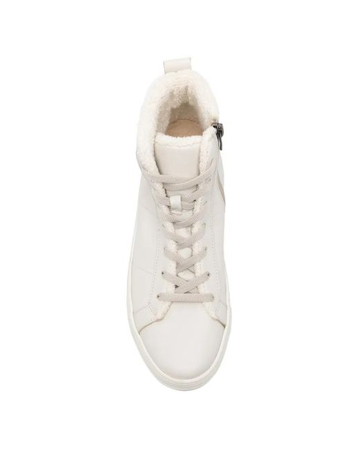 SERGIO MORETTI FIRENZE White Lace-Up Sneakers