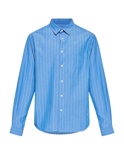Camisa A Rayas Samsøe & Samsøe de hombre de color Blue