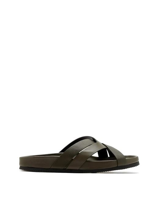 Tom Ford Black Leather Sandals for men