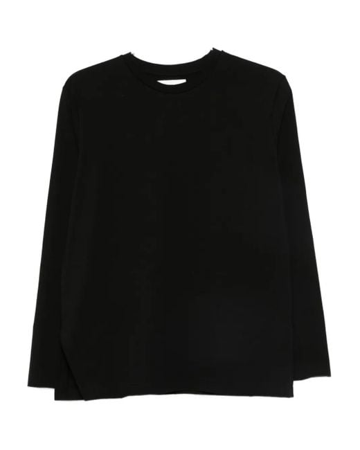 Laboratorio Capri Black Long-sleeved T-shirt
