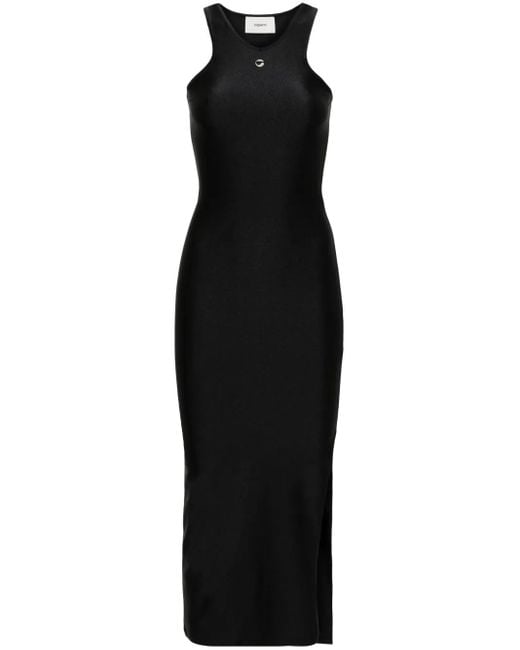 Coperni Black Dress With Side Slit