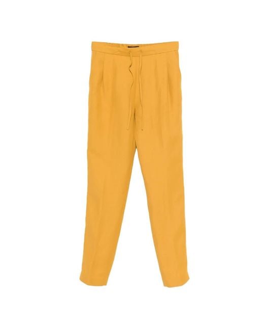 Fabiana Filippi Orange Drawstring Trousers