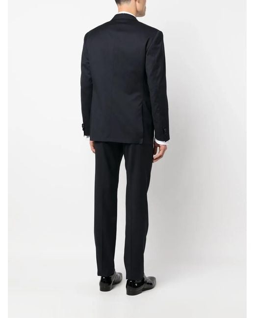 Corneliani Blue Costume Trois-Pièces À Simple Boutonnage for men