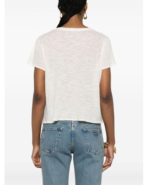 Tom Ford White Jersey-T-Shirt