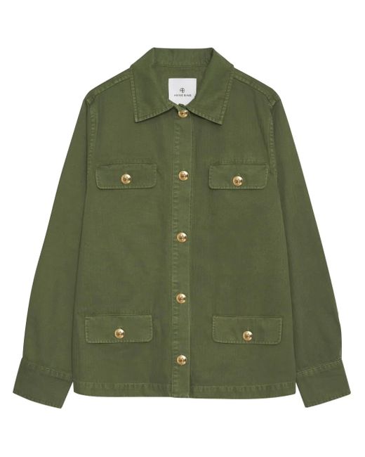 Anine Bing Corey ミリタリージャケット グリーン | Lyst