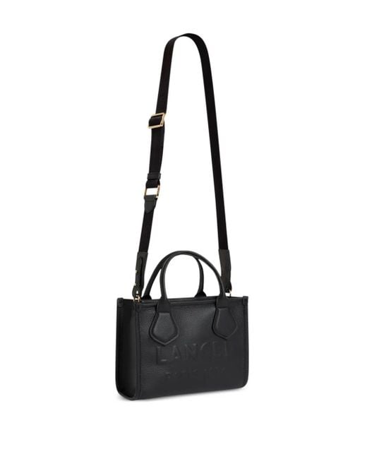 Lancel Black Small Jour De Leather Tote Bag