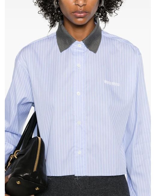 CAMICIE di Miu Miu in Blue