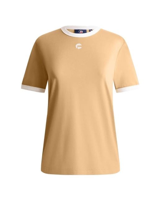 Fusalp Natural Tanixa Contrast-Trims T-Shirt