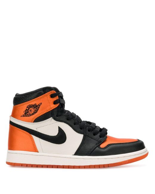 orange satin 1s