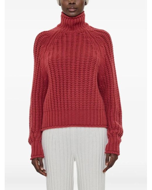 Jersey de cachemira arch4 de color Red