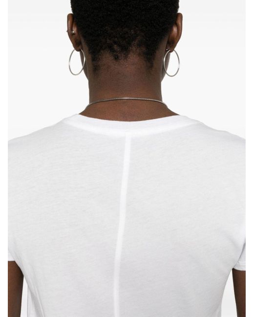 The Row White Tori Cotton T-shirt