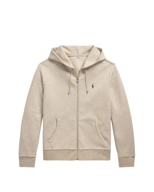 Polo Ralph Lauren Natural Hoodie À Fermeture Zippée for men