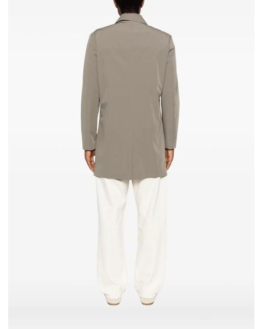 ÉPHÉMÈRE Gray Button-Up Pocket Coat for men