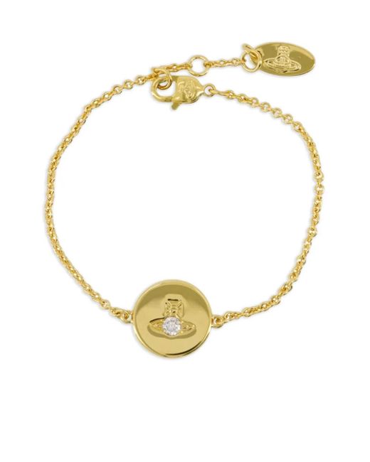 Bracciale A Catena Con Decorazione Orb di Vivienne Westwood in Metallic