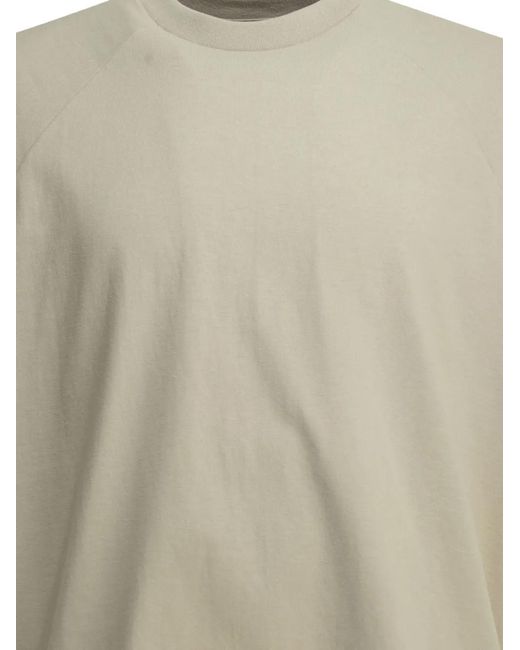 Goldwin Gray Raglan-Sleeve T-Shirt for men