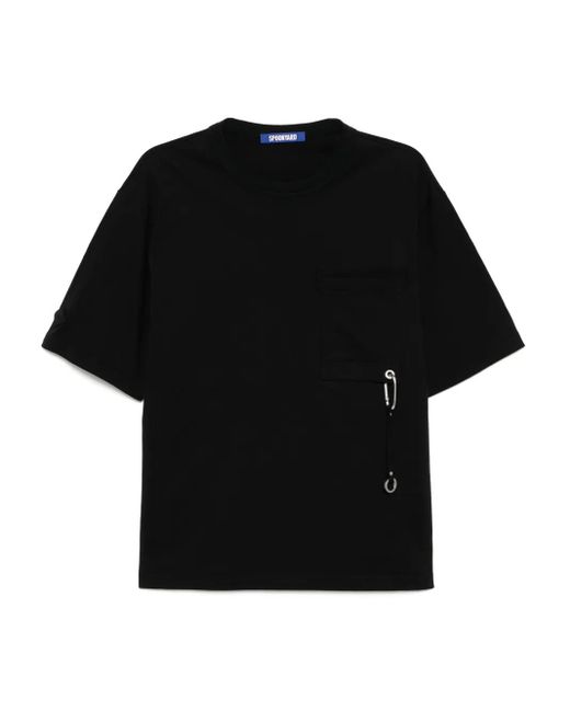 Spoonyard Black Pocket T-Shirt
