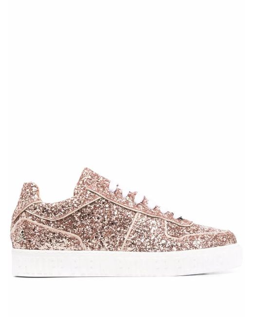 Philipp Plein Pink King Power Low-Top Sneakers